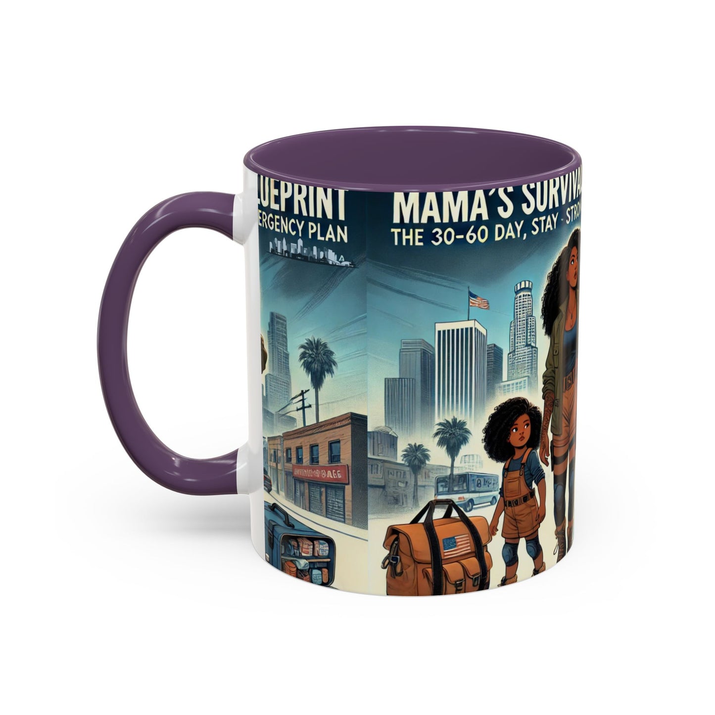 Empowerment Accent Coffee Mug - Survival Plan Design