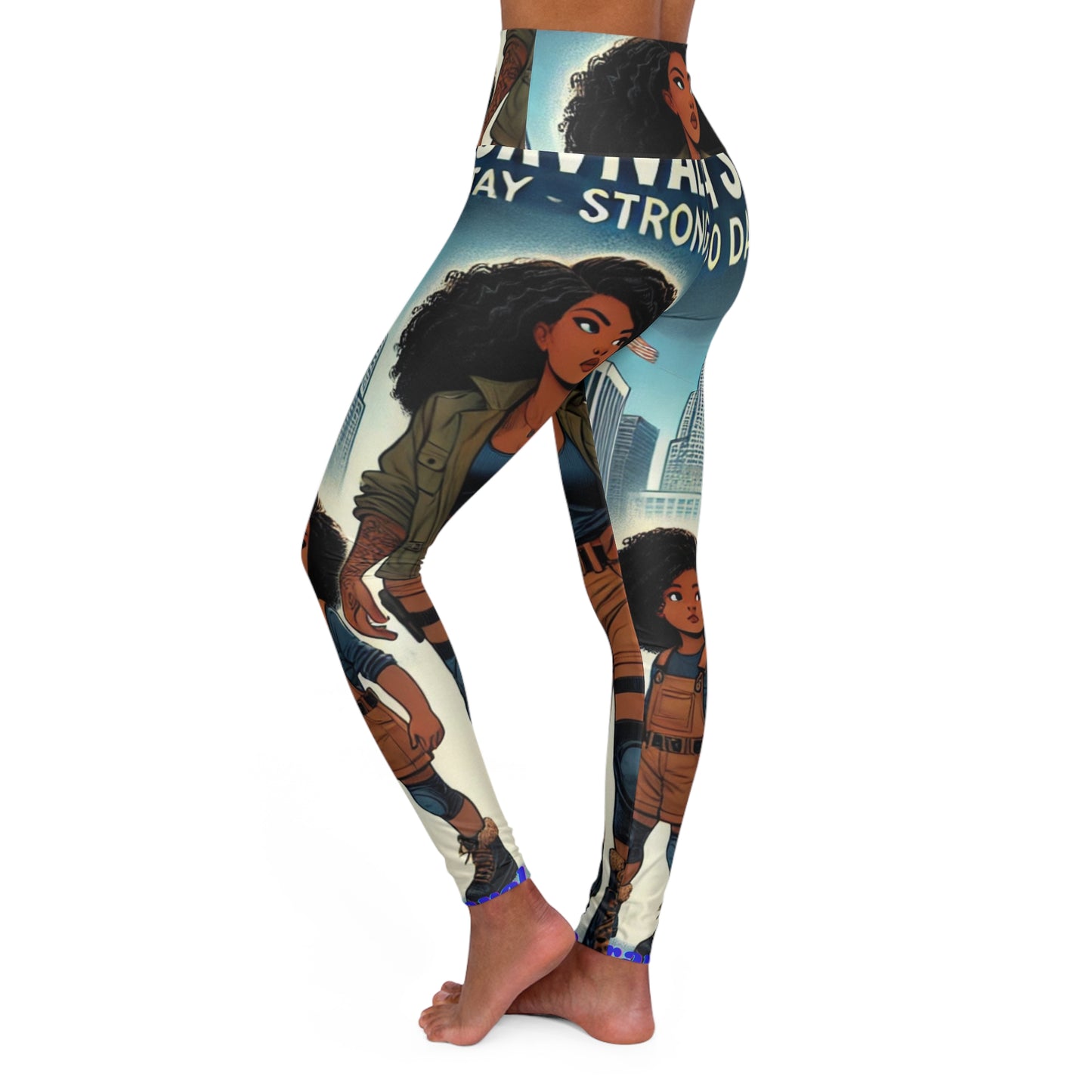 Yoga Leggings - Empowerment Leggings from Mama's Blueprint Book