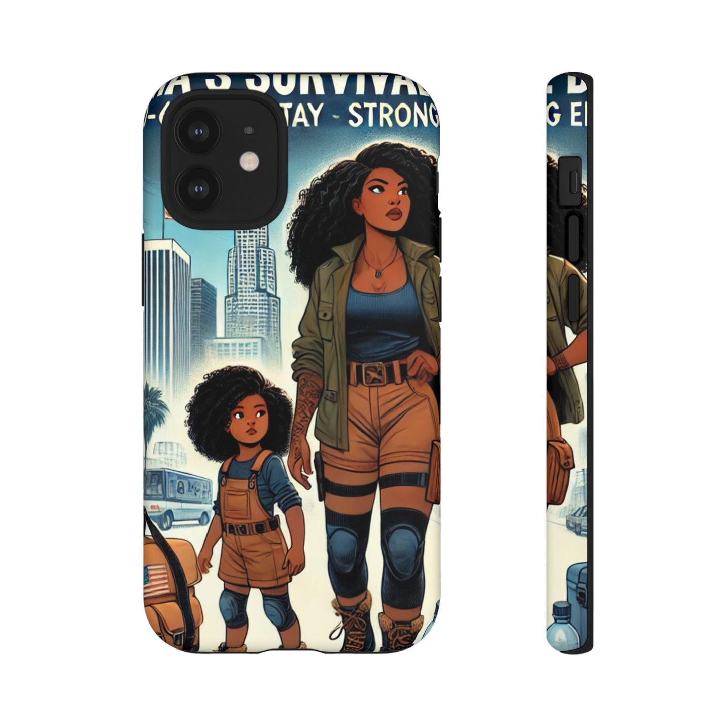 Empowering Phone Case - 'Stay Strong' Survival Design