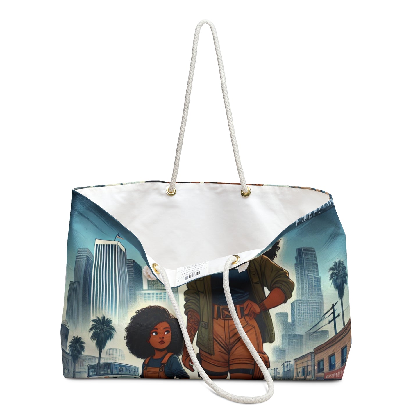 Melanated Adventurer Weekender Bag - Stylish Tote for Travel & Outdoor Fun