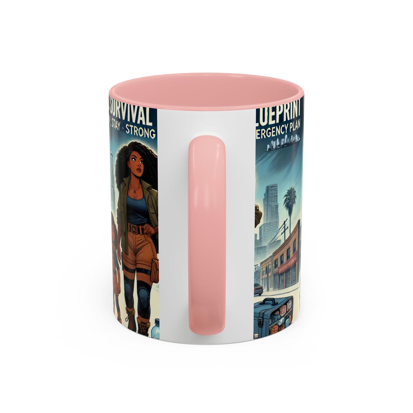 Empowerment Accent Coffee Mug - Survival Plan Design