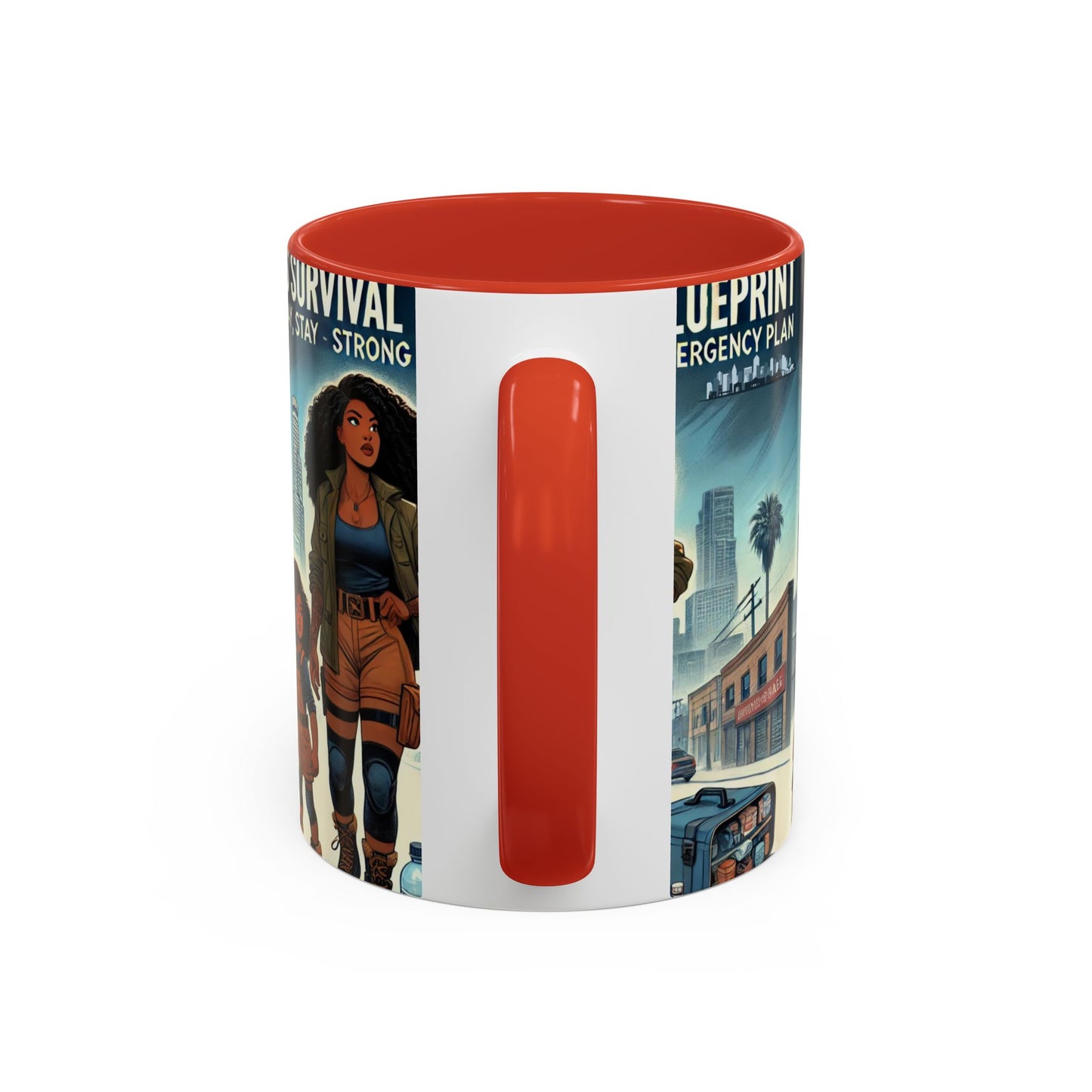 Empowerment Accent Coffee Mug - Survival Plan Design