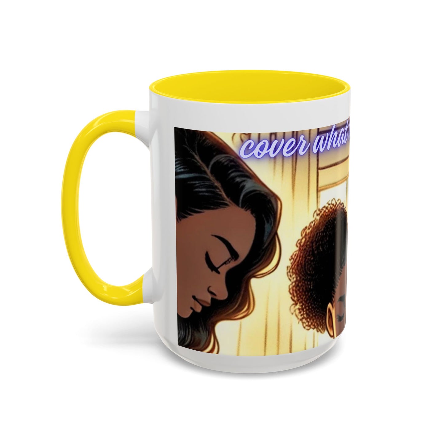 Kash Dream Travel Life Prayer Coffee Mug, Spiritual Mug, Black Family Accent Mug, Faith-Inspired Gift, Family Connection Cup