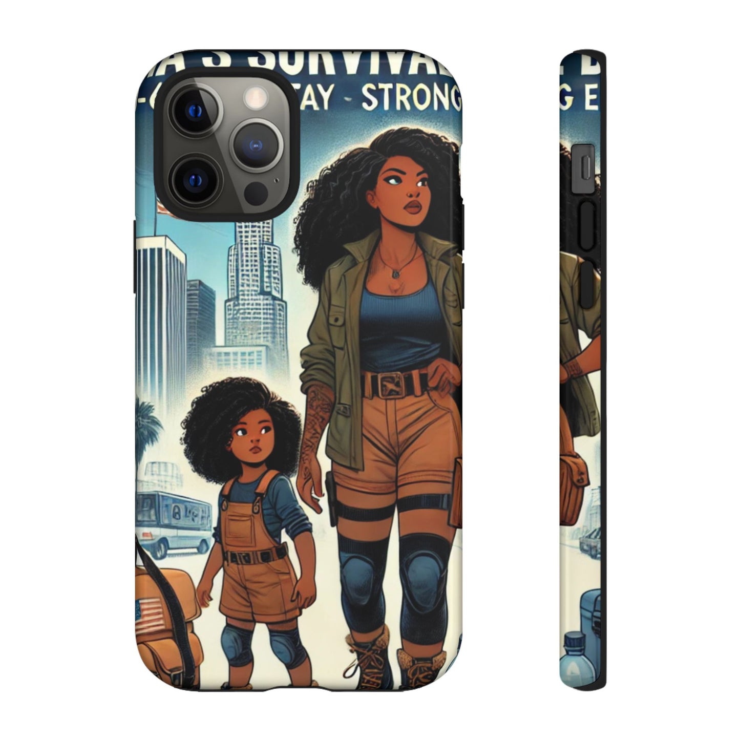 Empowering Phone Case - 'Stay Strong' Survival Design