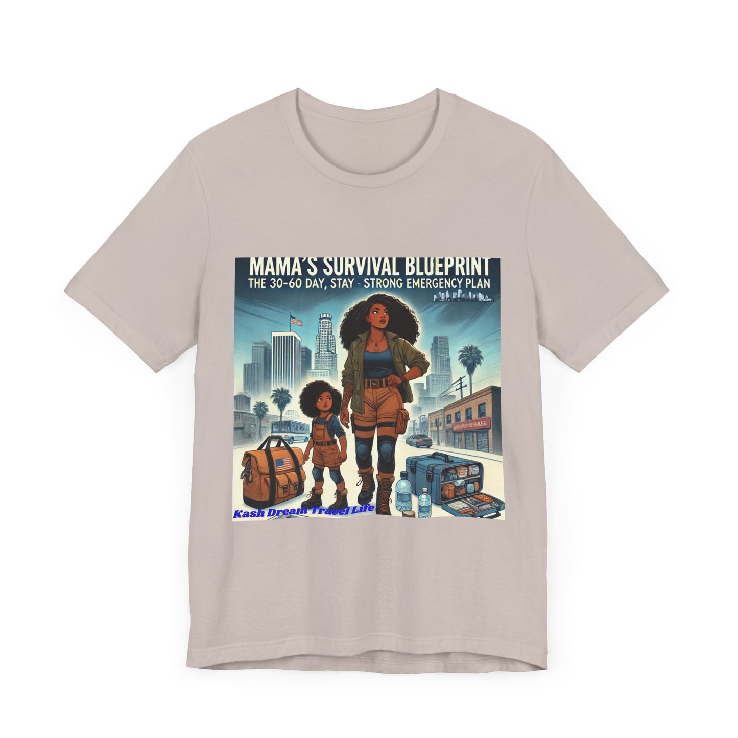 Mama's Survival Blueprint Unisex Tee - Embrace Preparedness and Adventure