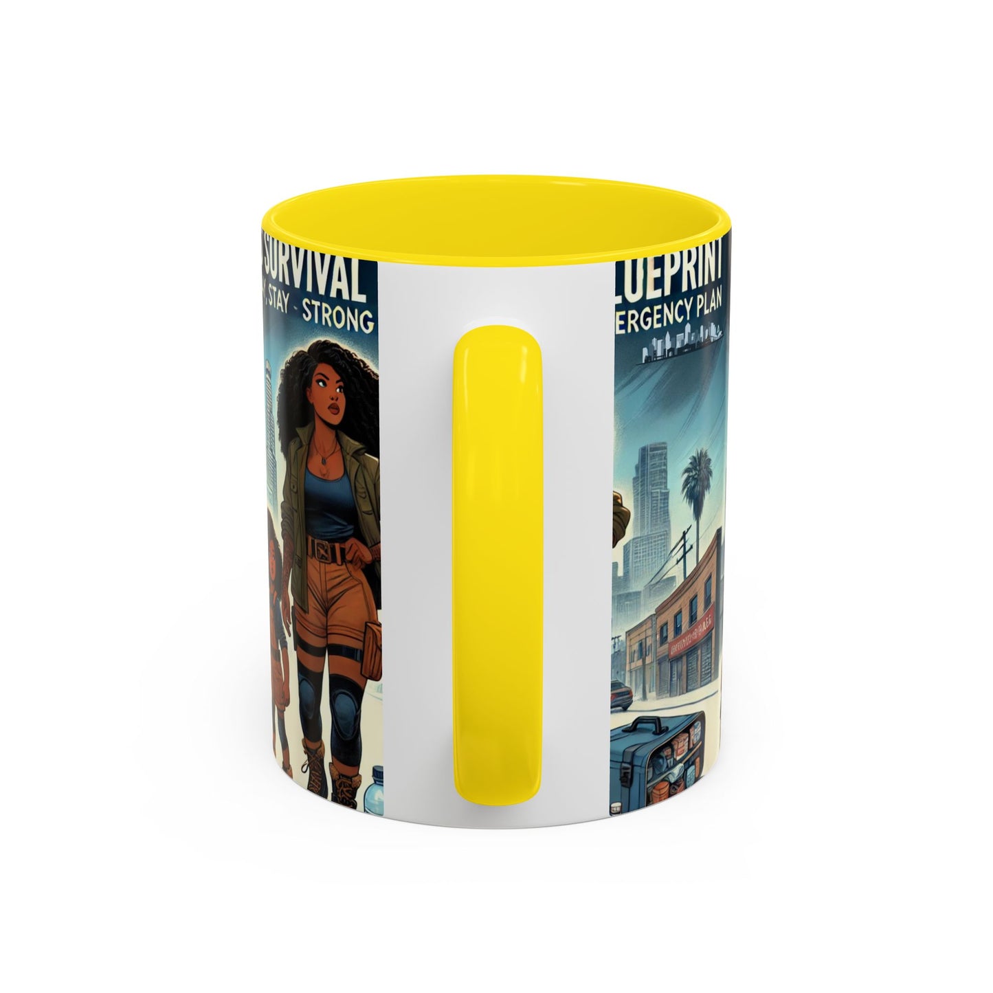 Empowerment Accent Coffee Mug - Survival Plan Design