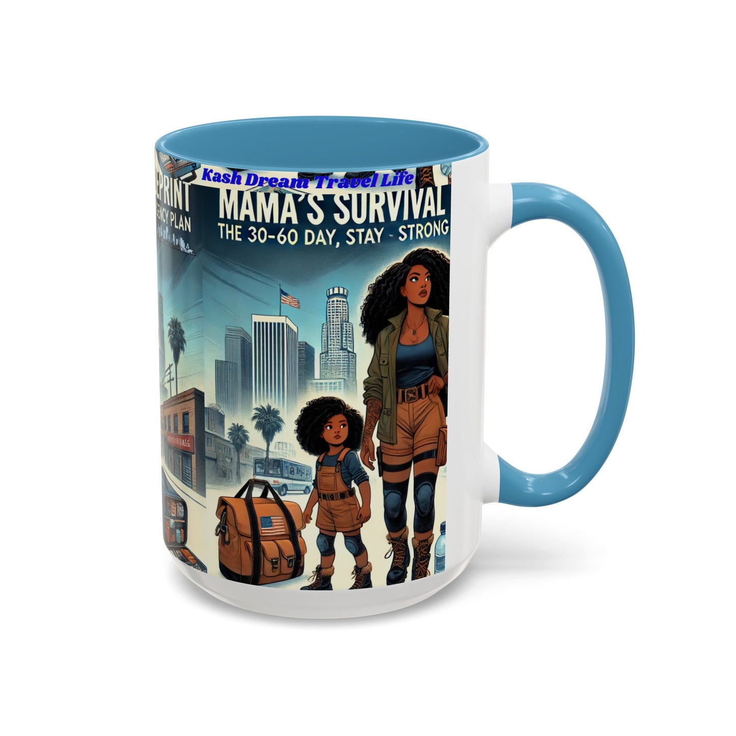Empowerment Accent Coffee Mug - Survival Plan Design
