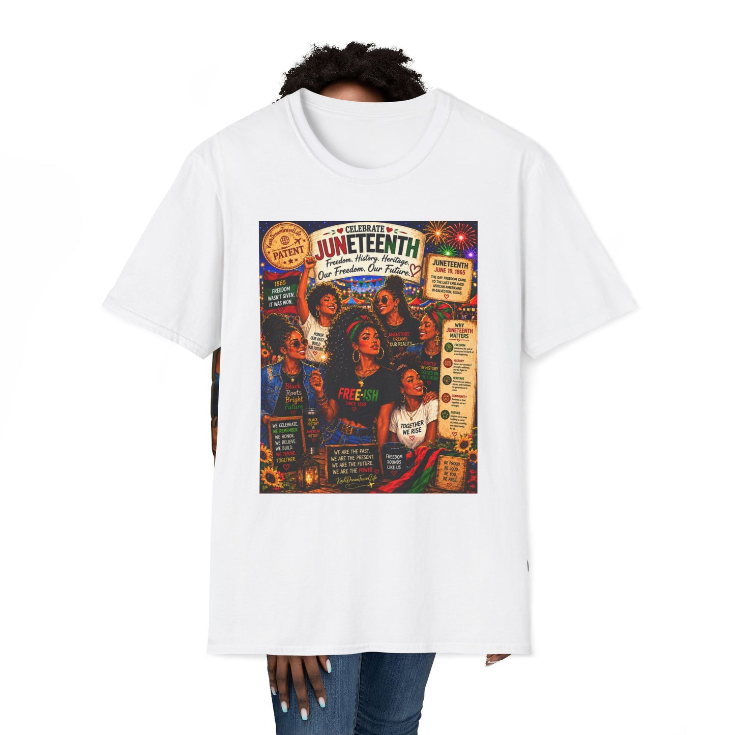 Juneteenth Celebration Freedom Is Not Free T-Shirt