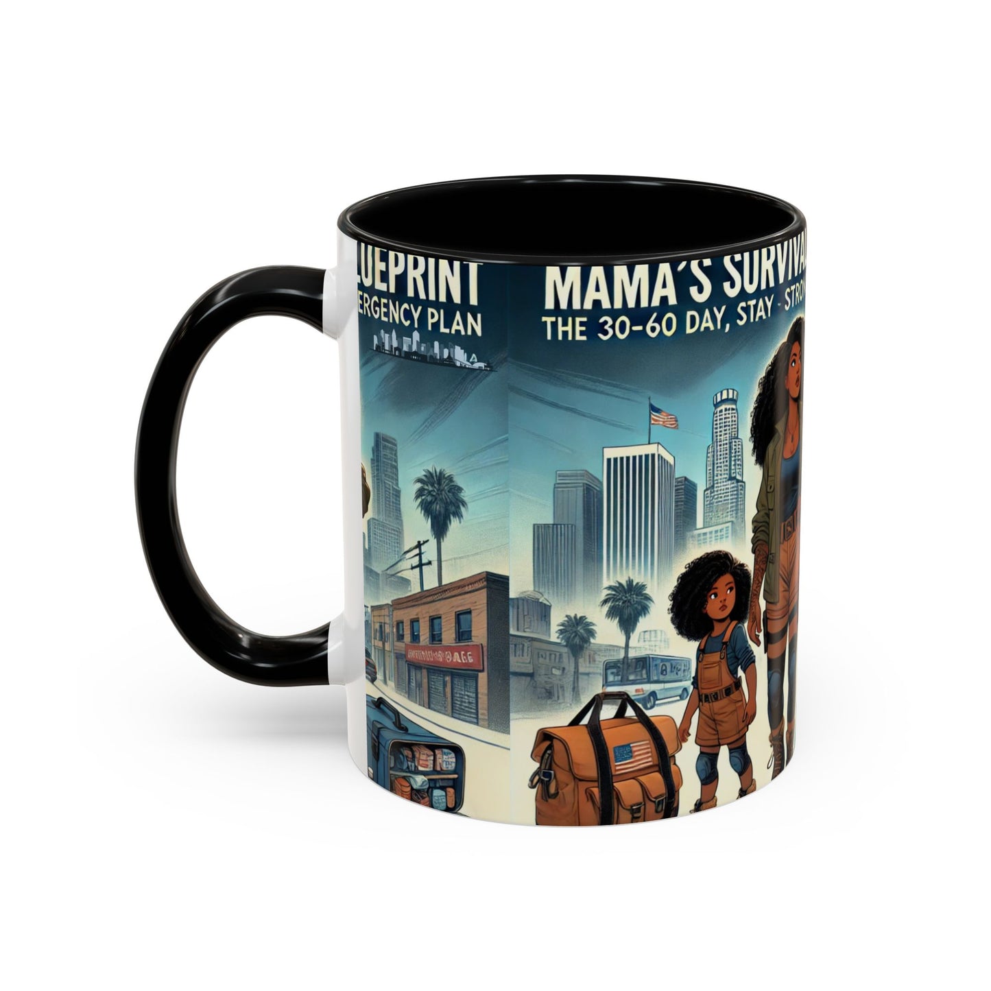 Empowerment Accent Coffee Mug - Survival Plan Design