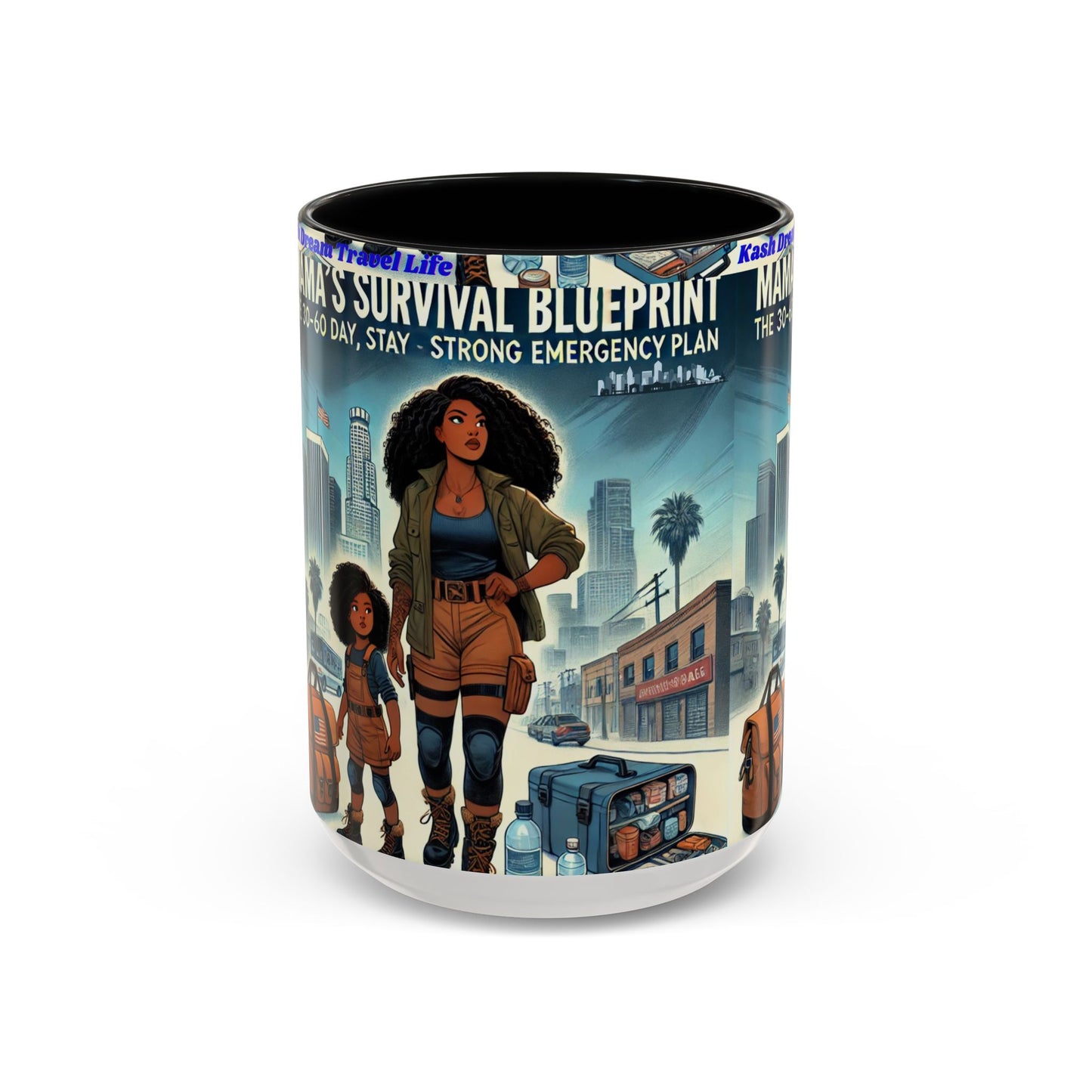 Empowerment Accent Coffee Mug - Survival Plan Design