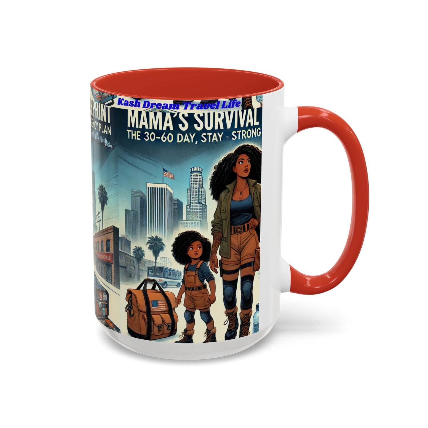 Empowerment Accent Coffee Mug - Survival Plan Design