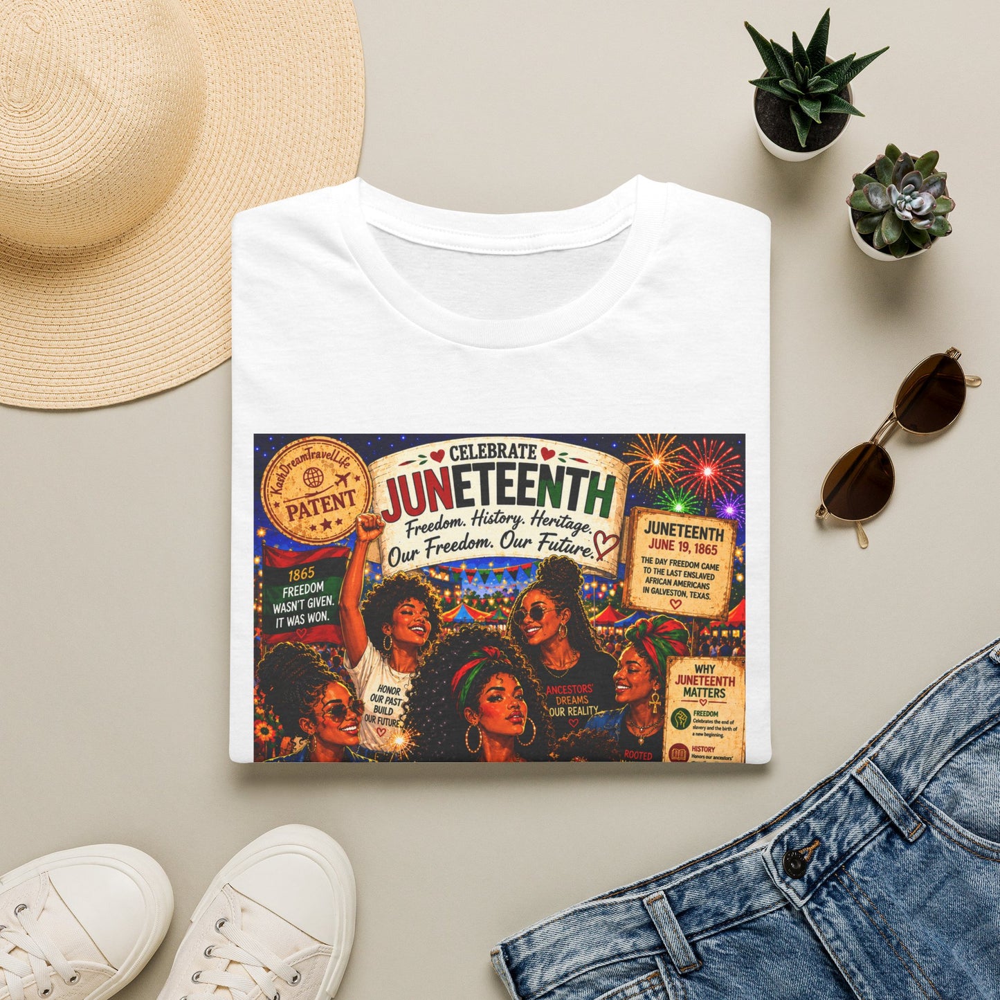 Juneteenth Celebration Freedom Is Not Free T-Shirt