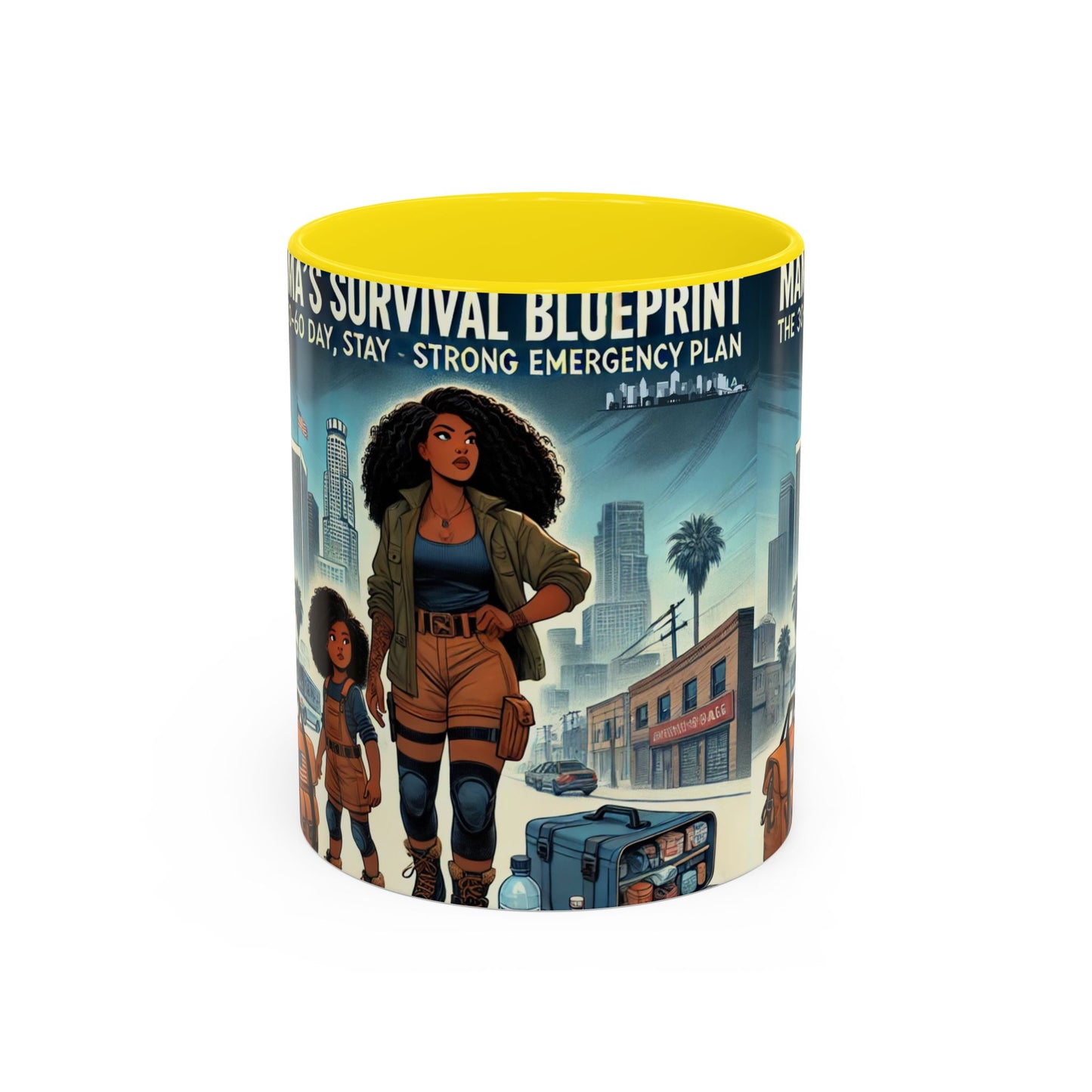 Empowerment Accent Coffee Mug - Survival Plan Design