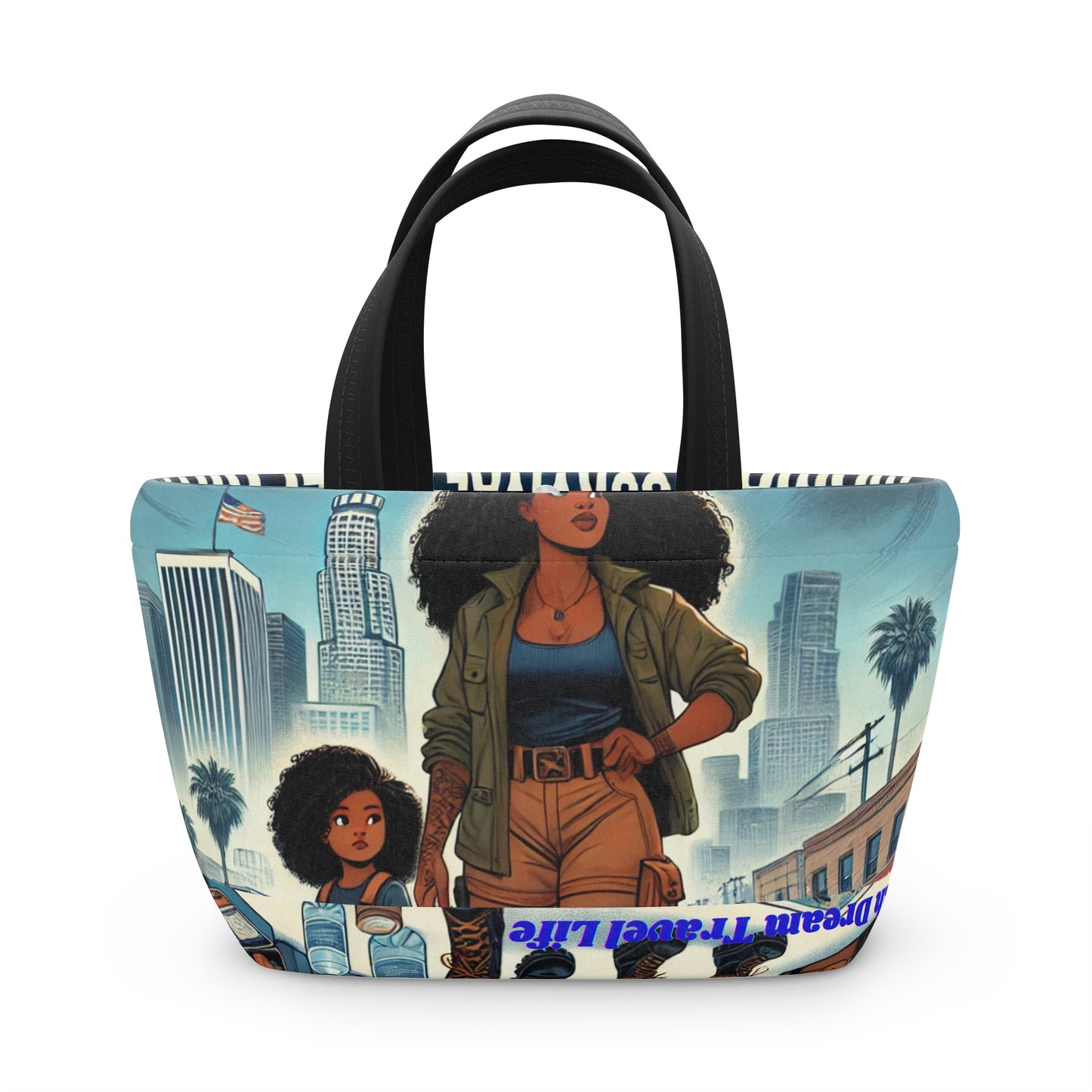 Empowering Lunch Bag | Strong Emergency Plan Design | Stylish & Functional Tote for Moms