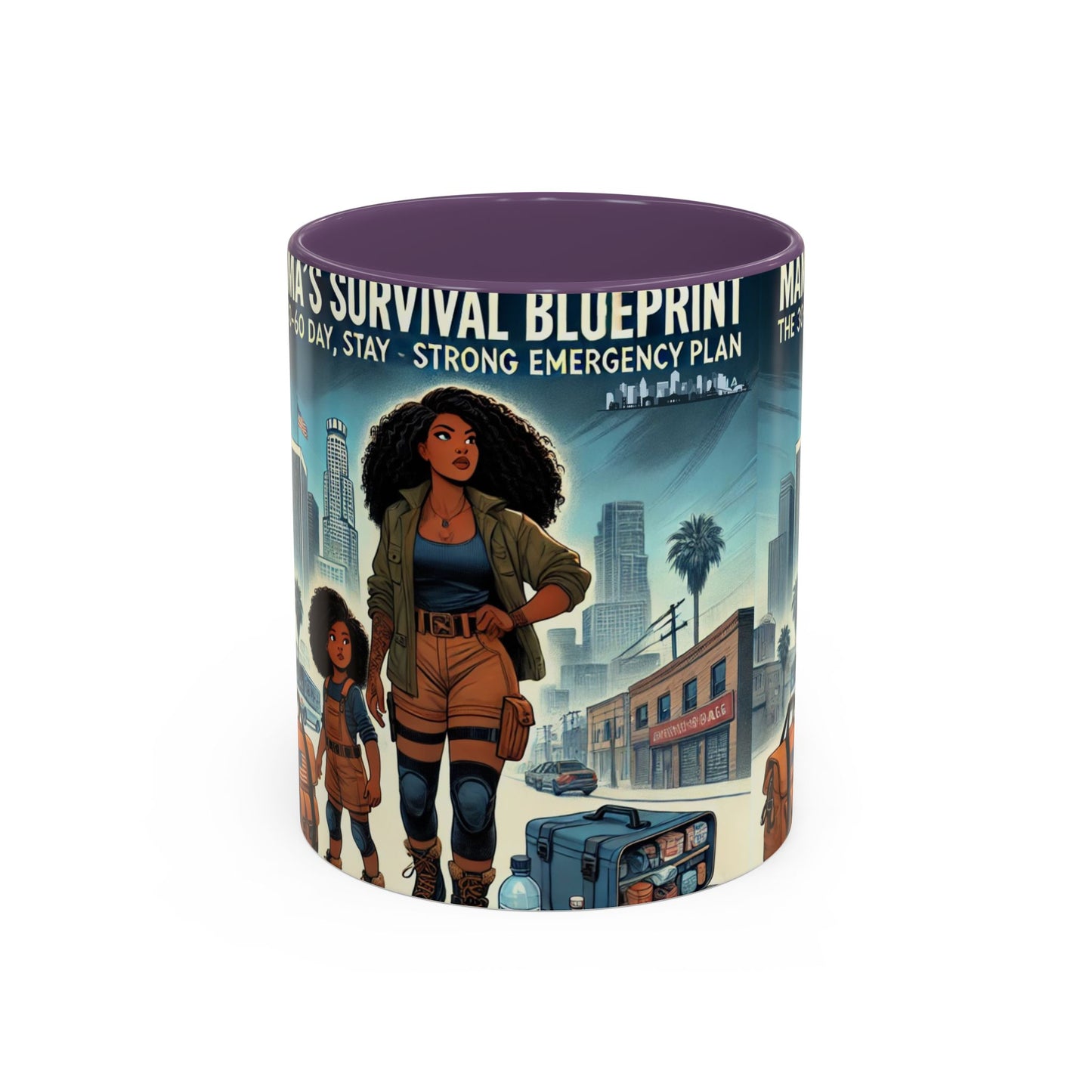 Empowerment Accent Coffee Mug - Survival Plan Design