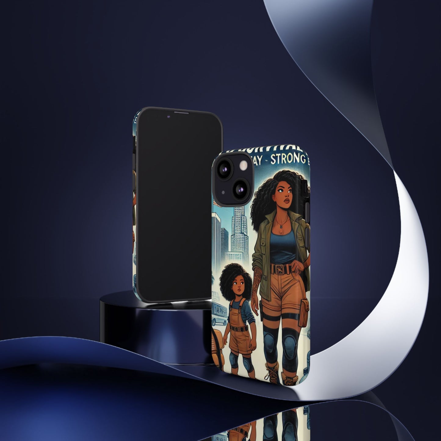 Empowering Phone Case - 'Stay Strong' Survival Design