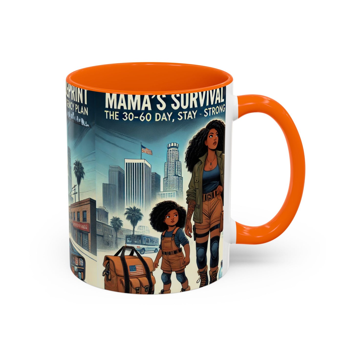 Empowerment Accent Coffee Mug - Survival Plan Design