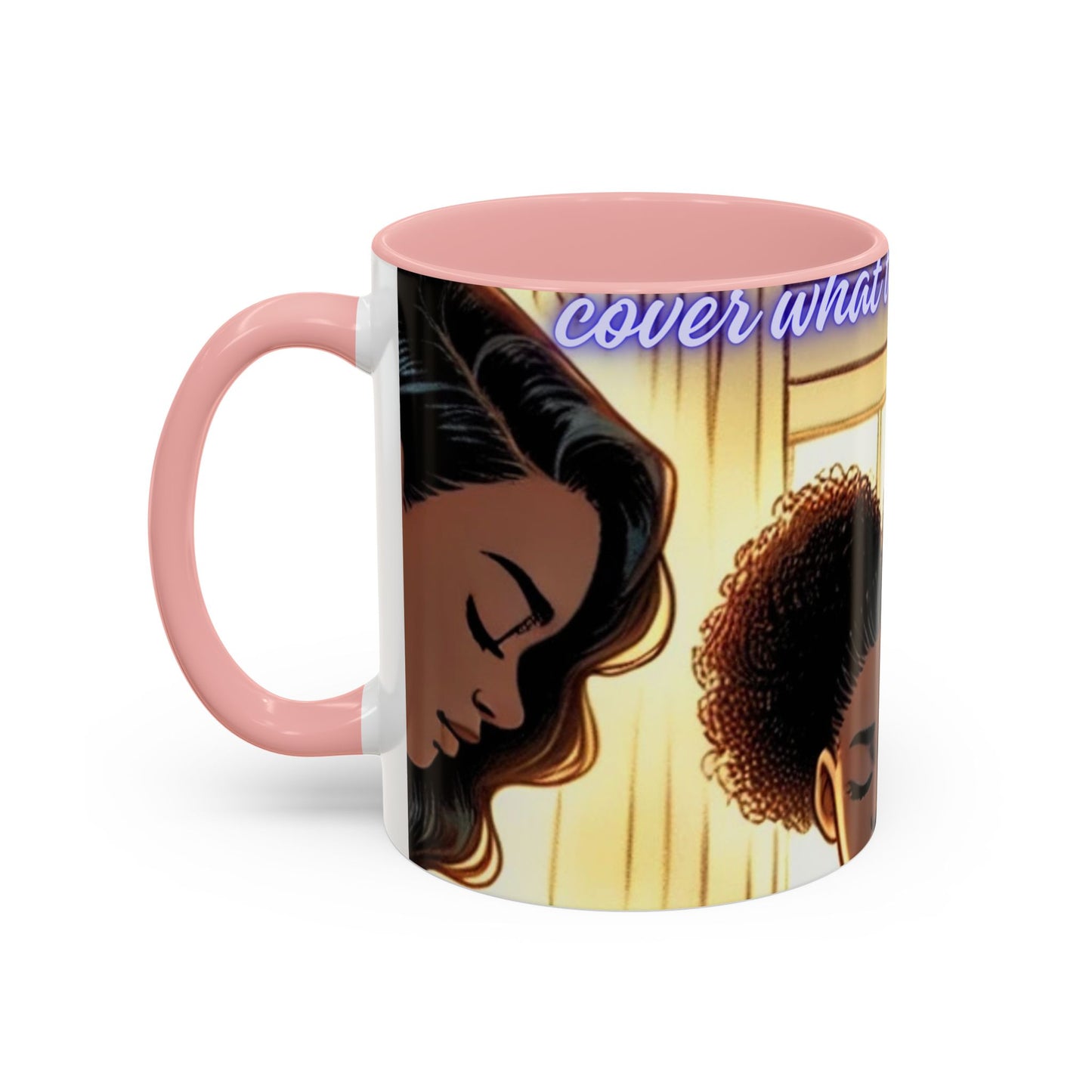 Kash Dream Travel Life Prayer Coffee Mug, Spiritual Mug, Black Family Accent Mug, Faith-Inspired Gift, Family Connection Cup