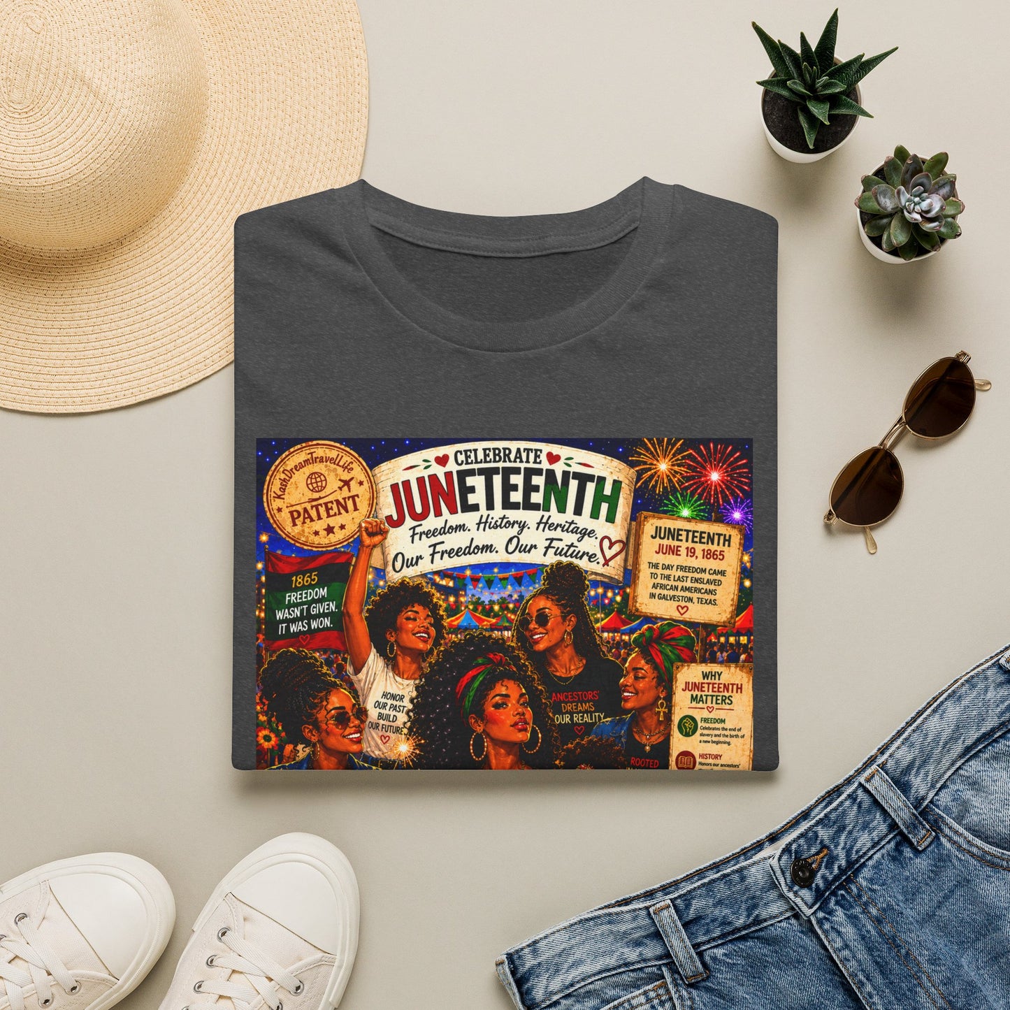 Juneteenth Celebration Freedom Is Not Free T-Shirt