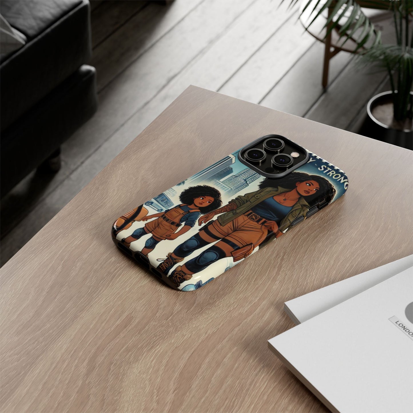 Empowering Phone Case - 'Stay Strong' Survival Design