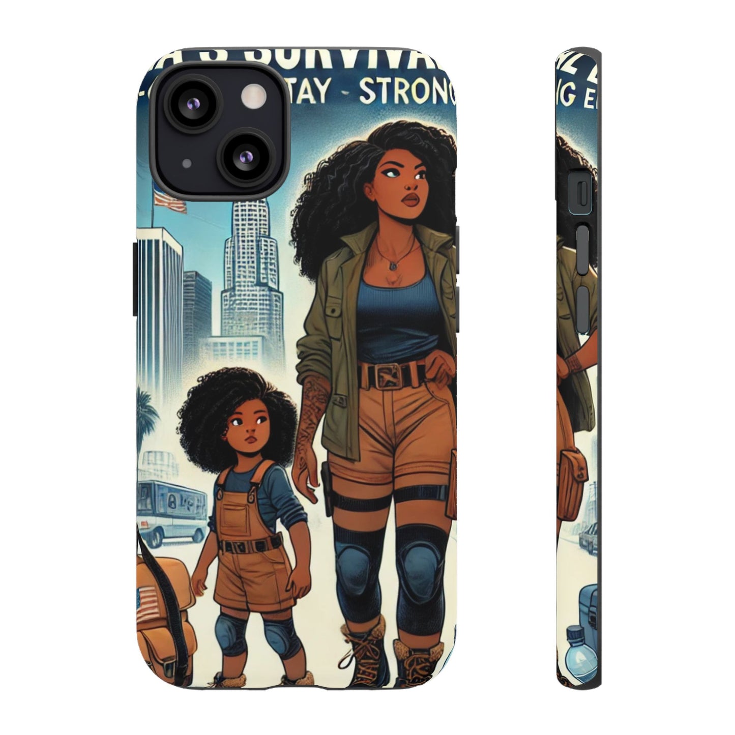 Empowering Phone Case - 'Stay Strong' Survival Design