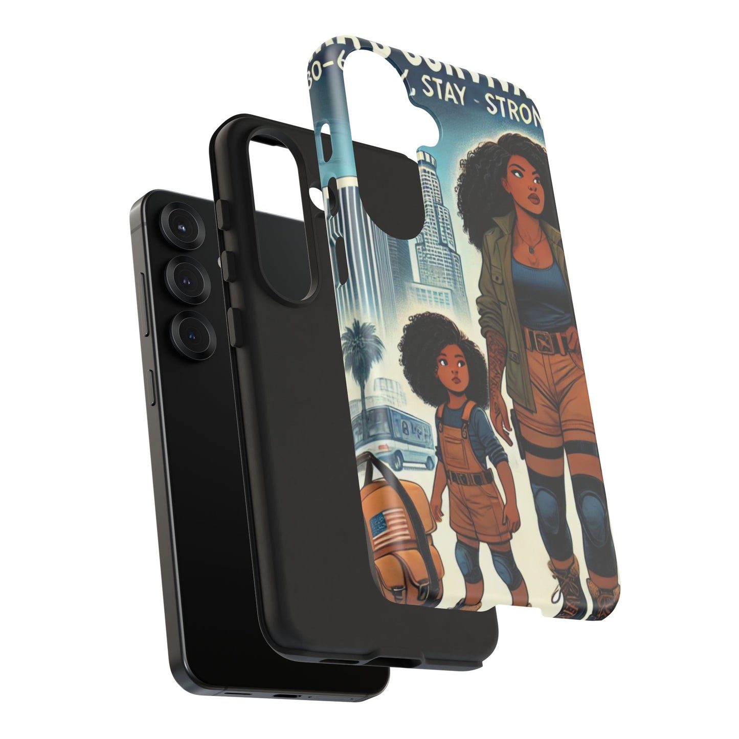 Empowering Phone Case - 'Stay Strong' Survival Design