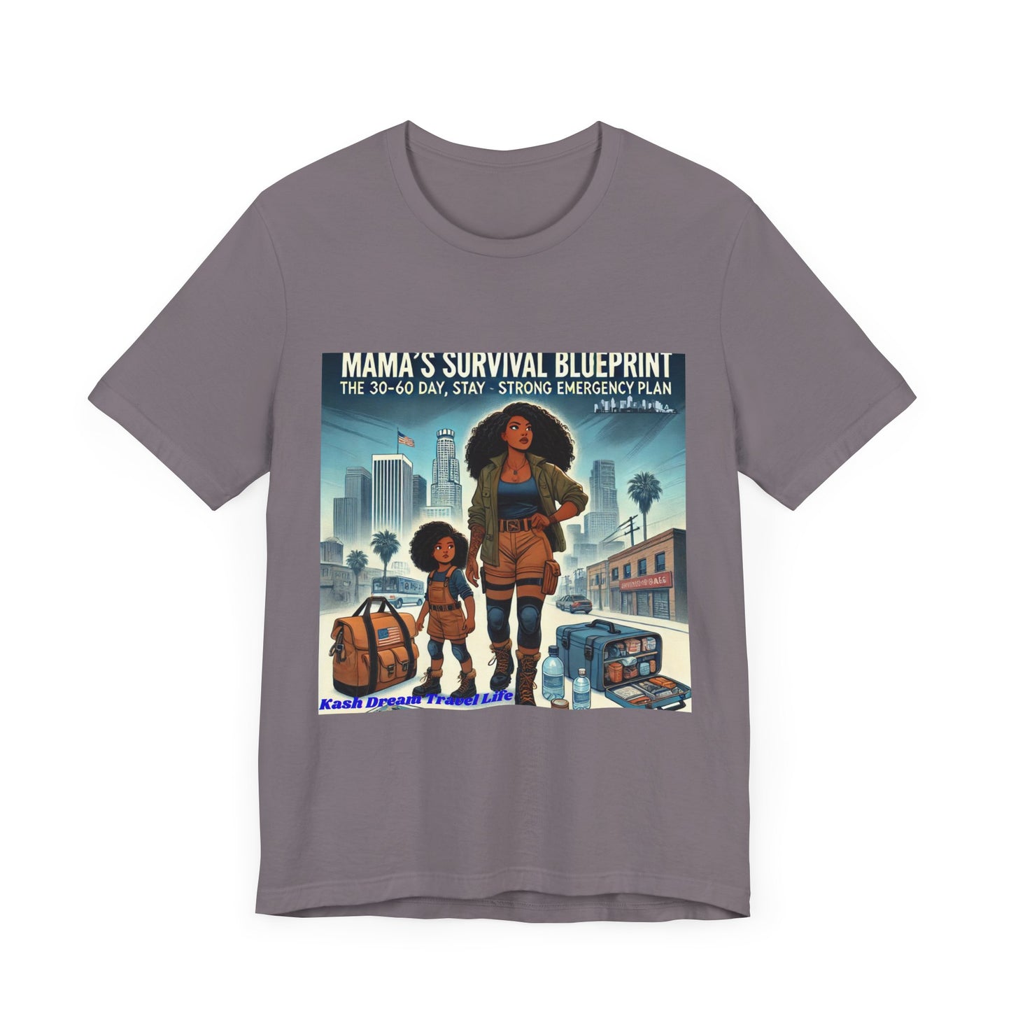 Mama's Survival Blueprint Unisex Tee - Embrace Preparedness and Adventure