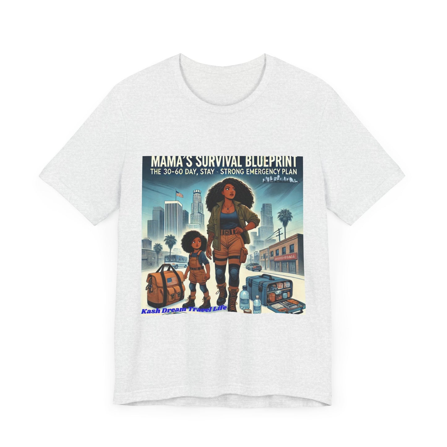 Mama's Survival Blueprint Unisex Tee - Embrace Preparedness and Adventure