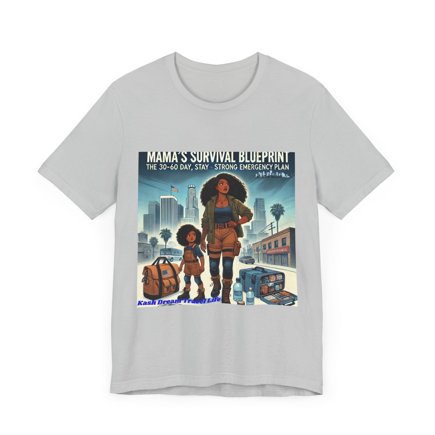 Mama's Survival Blueprint Unisex Tee - Embrace Preparedness and Adventure