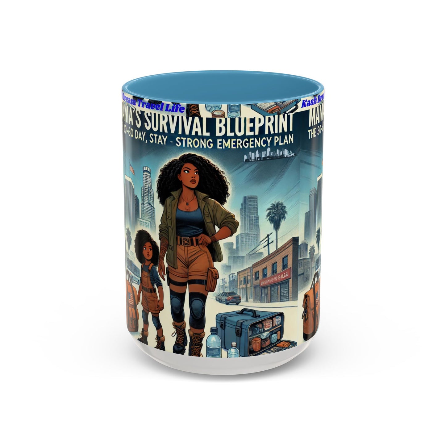 Empowerment Accent Coffee Mug - Survival Plan Design