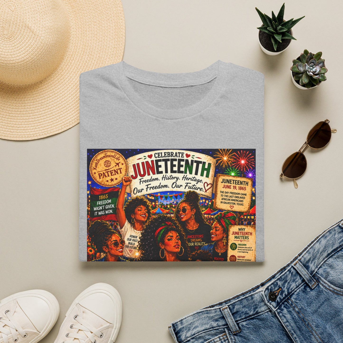 Juneteenth Celebration Freedom Is Not Free T-Shirt