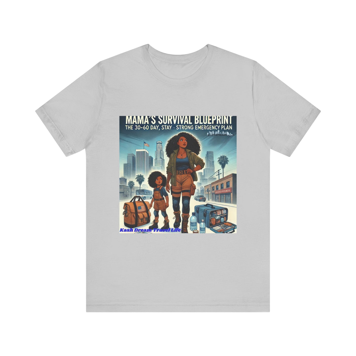 Mama's Survival Blueprint Unisex Tee - Embrace Preparedness and Adventure