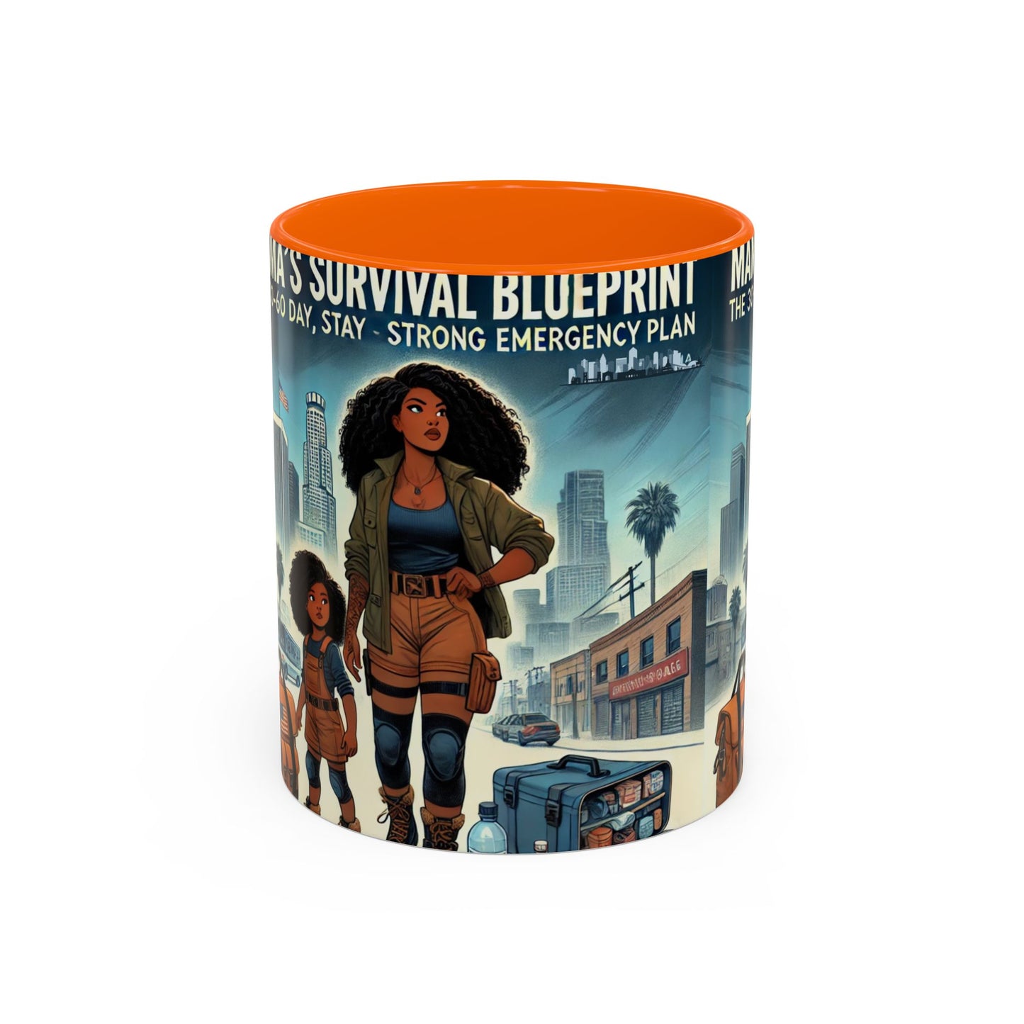 Empowerment Accent Coffee Mug - Survival Plan Design