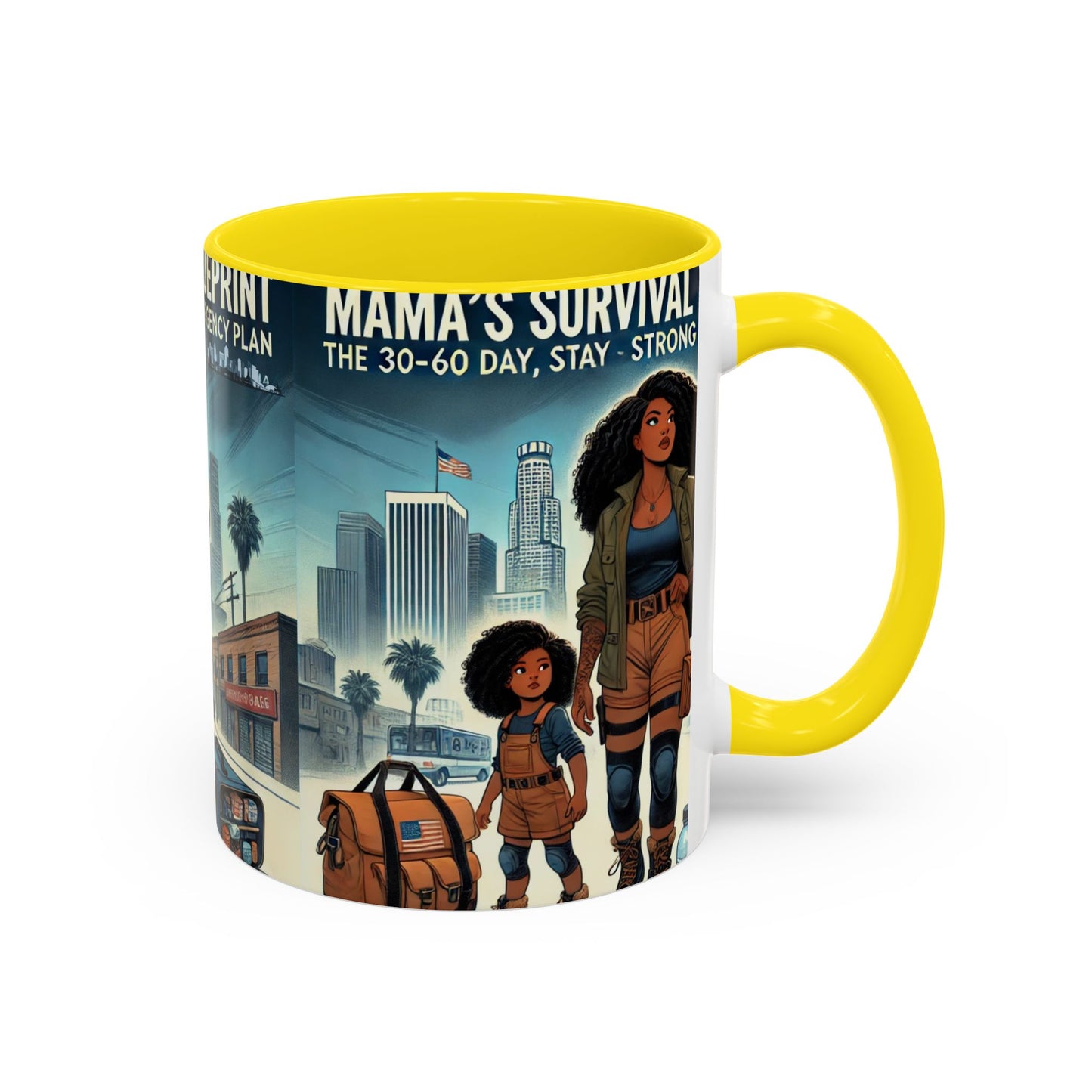 Empowerment Accent Coffee Mug - Survival Plan Design