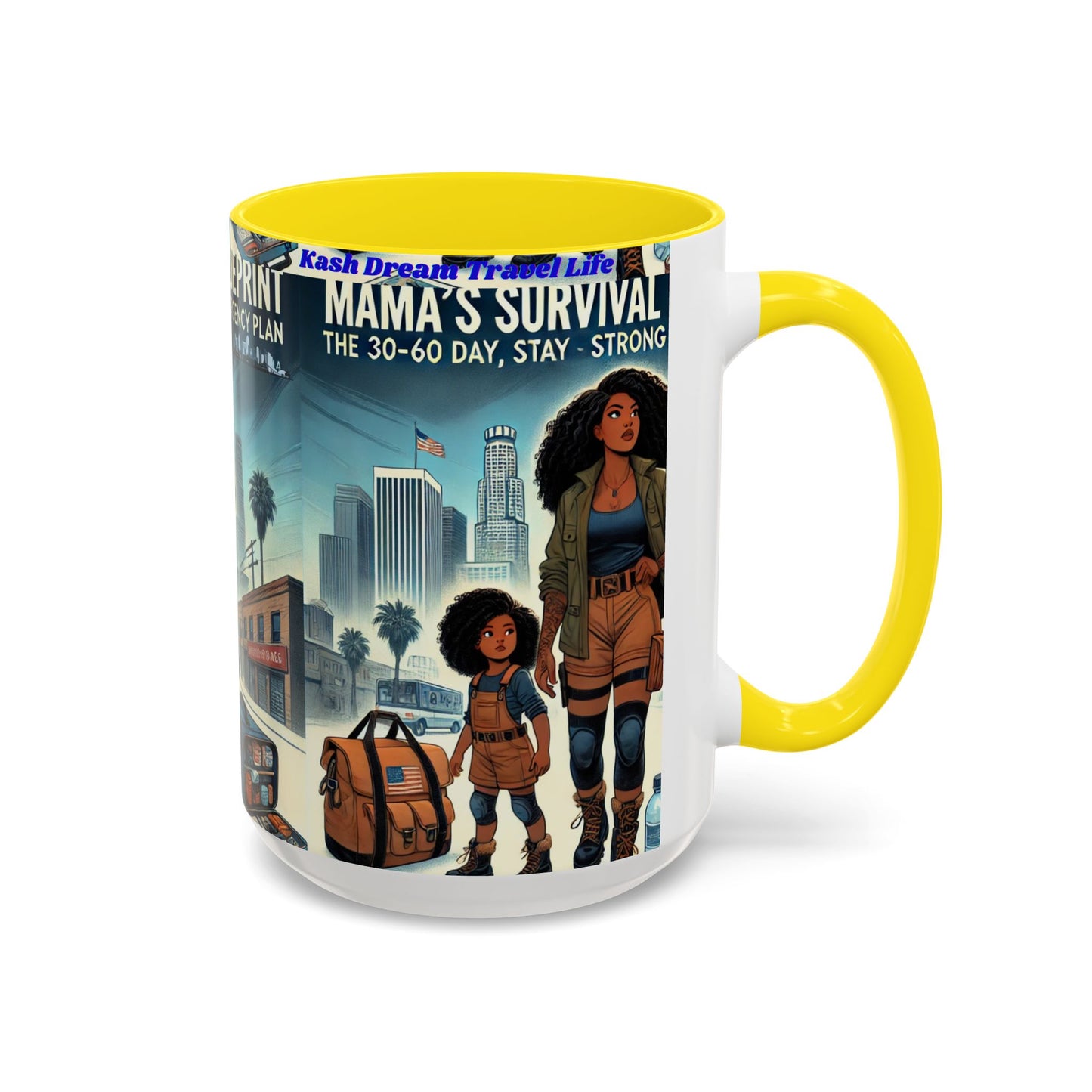 Empowerment Accent Coffee Mug - Survival Plan Design