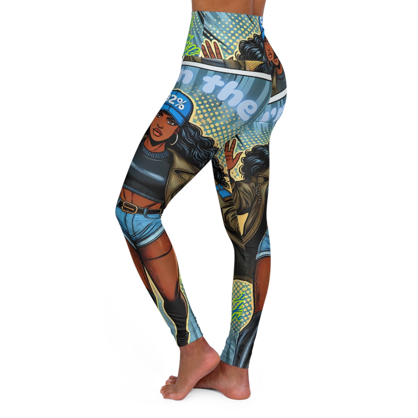 Yoga Leggings for Melanated Ladies