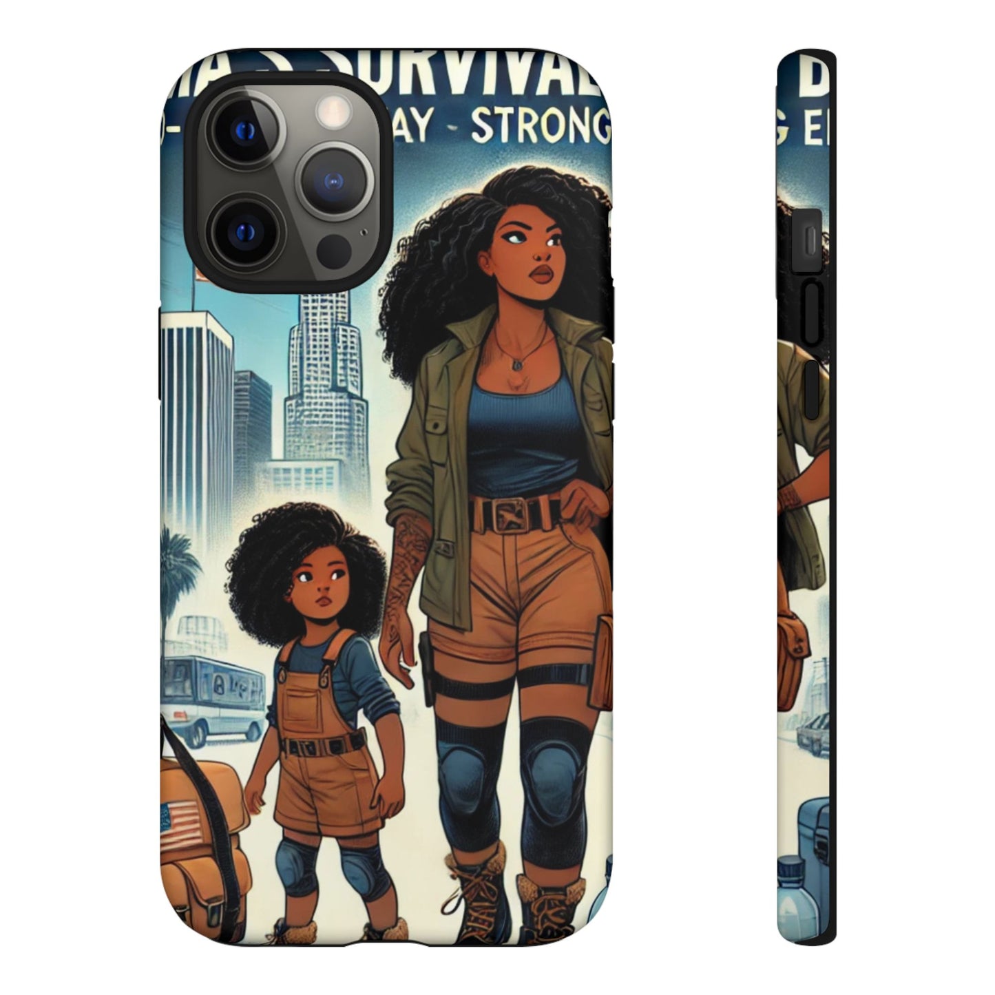 Empowering Phone Case - 'Stay Strong' Survival Design