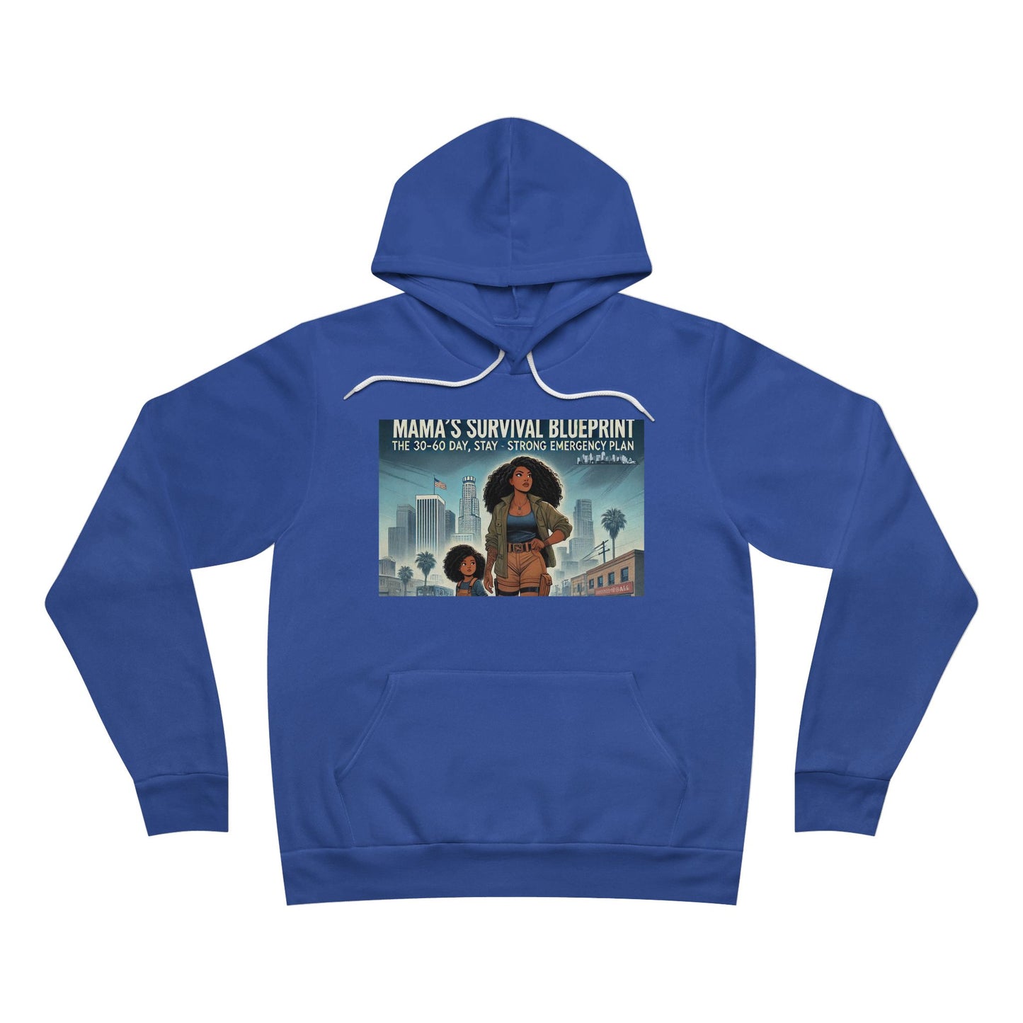 Mama's Survival Blueprint Hoodie - Cozy Unisex Pullover for Moms