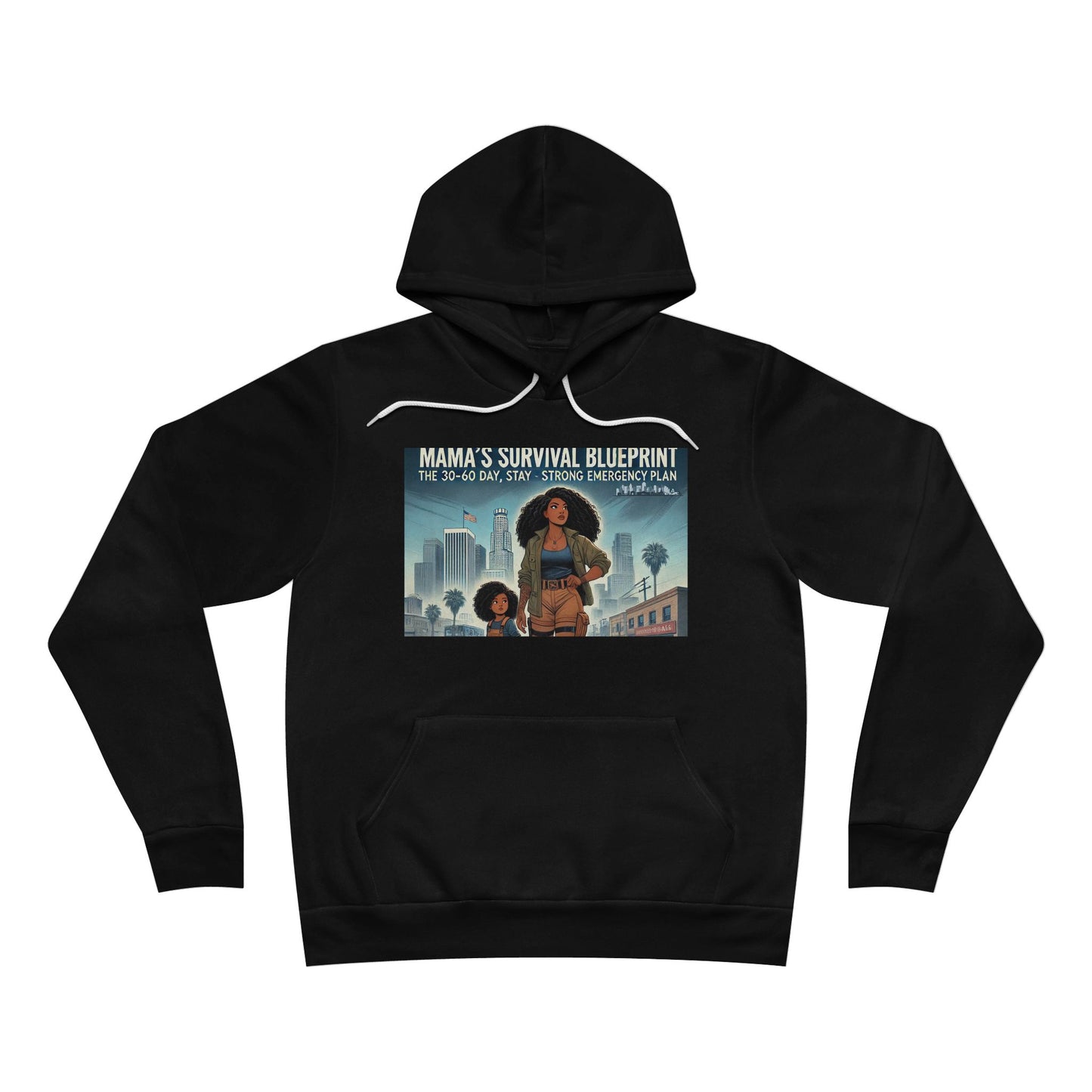 Mama's Survival Blueprint Hoodie - Cozy Unisex Pullover for Moms