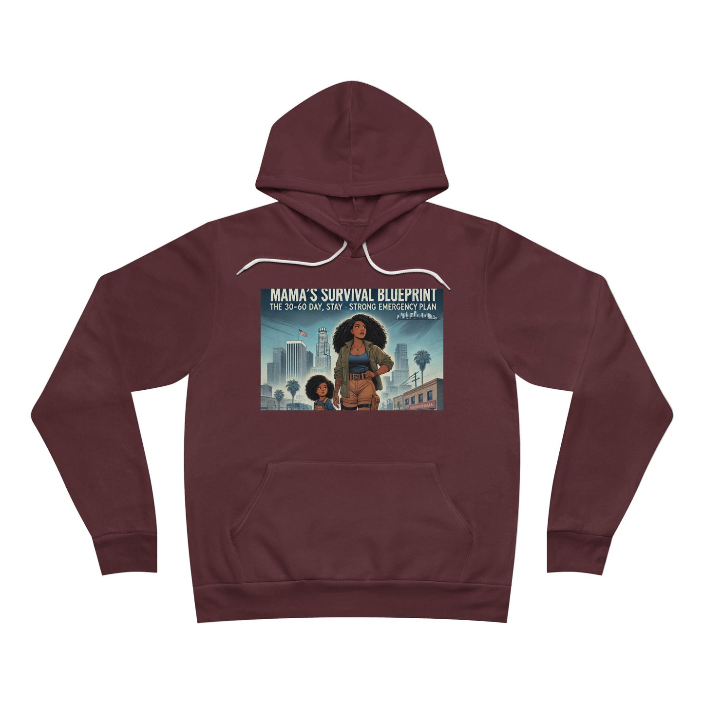 Mama's Survival Blueprint Hoodie - Cozy Unisex Pullover for Moms