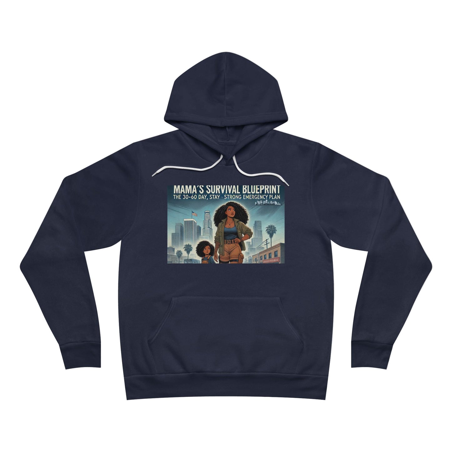 Mama's Survival Blueprint Hoodie - Cozy Unisex Pullover for Moms