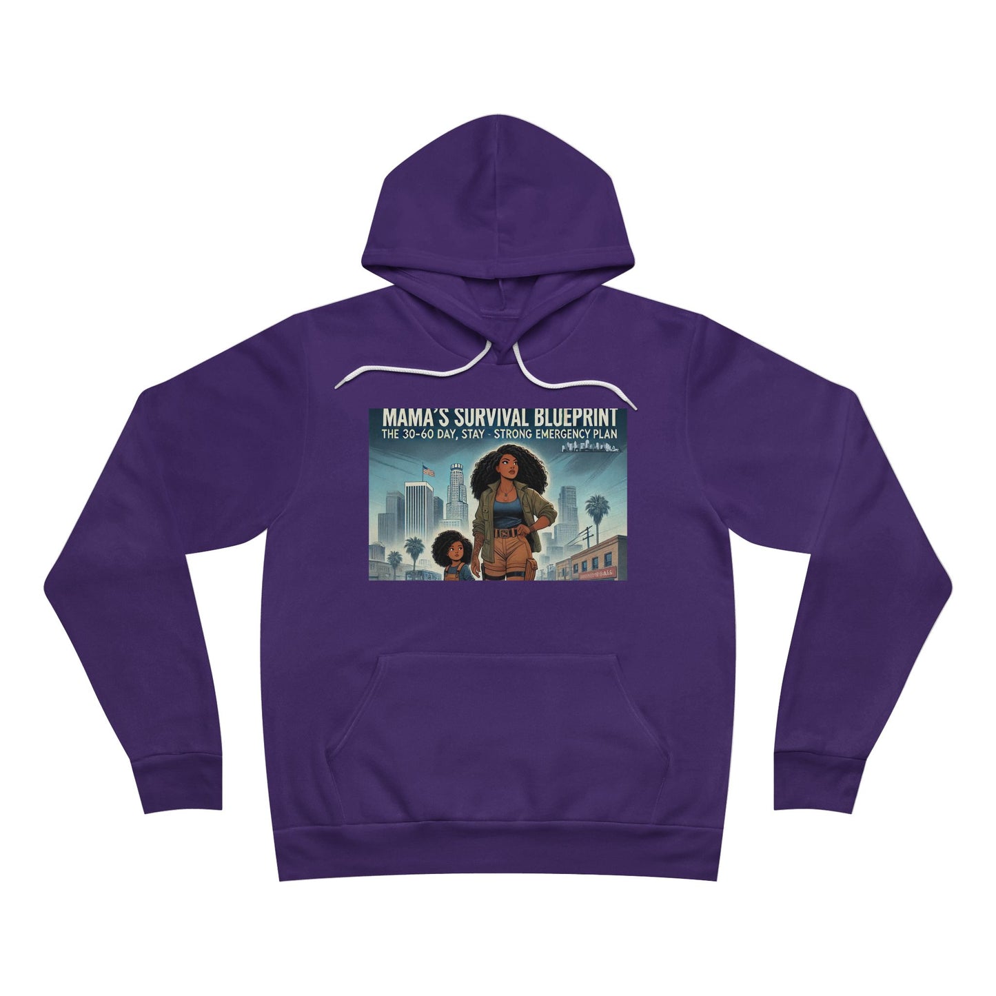 Mama's Survival Blueprint Hoodie - Cozy Unisex Pullover for Moms