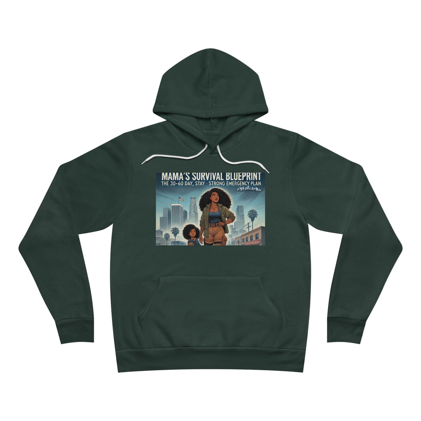 Mama's Survival Blueprint Hoodie - Cozy Unisex Pullover for Moms