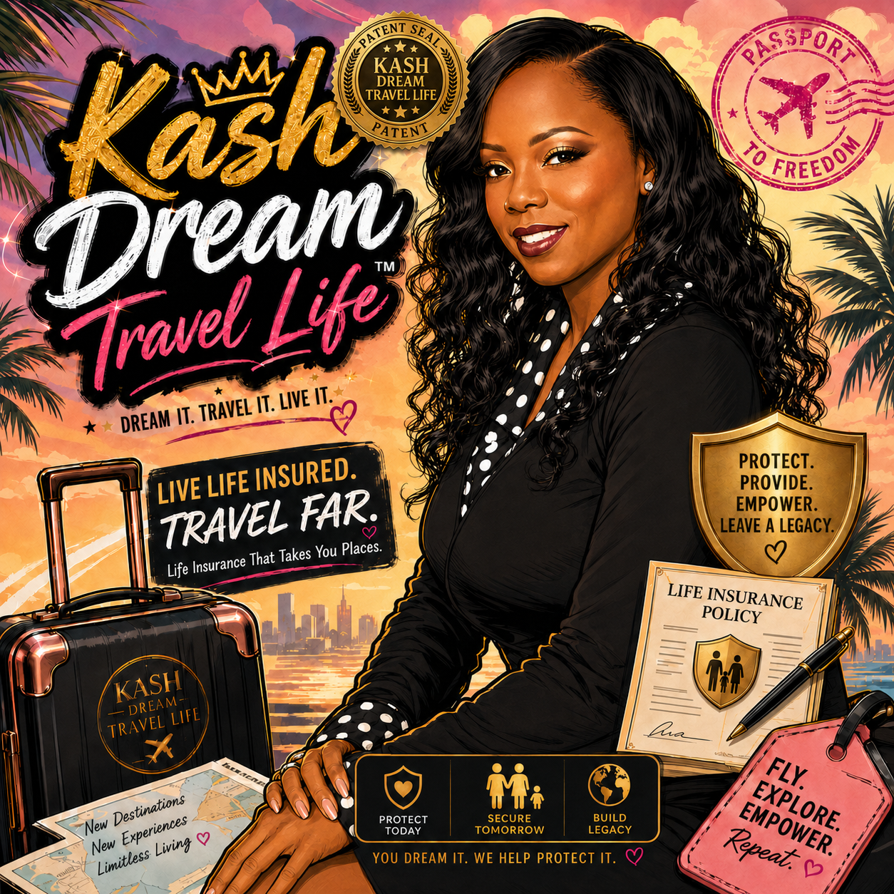 “Live Life Insured: Travel Far”